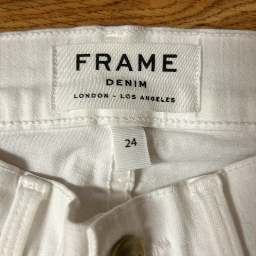 FRAME Denim Skinny Los Angeles Pants Sz 24 - Picture 4 of 13